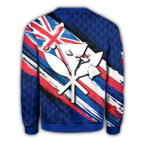 Polynesian Pride Shirt - Hawaii King Flag Kanaka Map Polynesian Sweatshirt - Won Style - Polynesian Pride