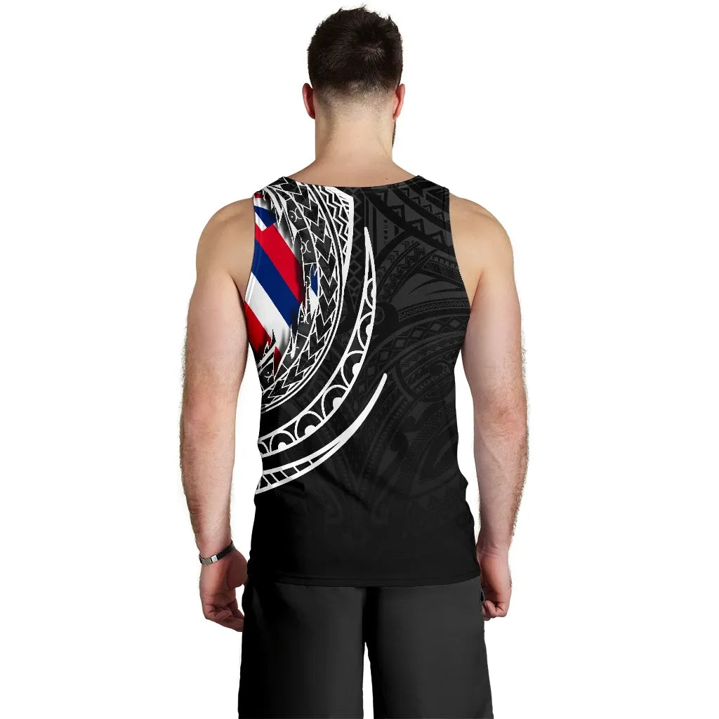 Polynesian Pride Clothing - Hawaii King Flag Polynesian Men's Tank Top - Tity Style - Polynesian Pride