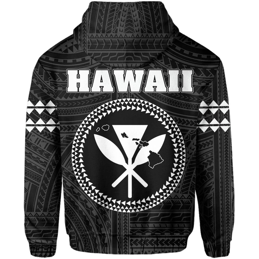 Polynesian Pride Clothing Hoodie Hawaii King Kanaka Kakau - Polynesian Pride
