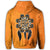 Polynesian Pride Hoodie Orange Shirt Day Hoodie Every Child Matters Feathers Zip Hoodie - Polynesian Pride