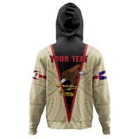 Samoan Hoodie American Samoa Law School Zip Hoodie - Polynesian Pride