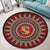 Polynesian Pride Home Set - Polynesian Ngatu Tonga Round Carpet - Polynesian Pride