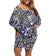 Polynesian Pride Dress - Tribal Spearhead Curve Purple White Off Shoulder Short Dress Women Purple - Polynesian Pride