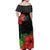 Polynesian Pride Dress - Tonga Polynesian Hibiscus Off Shoulder Long Dress - Polynesian Pride