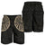 Polynesian Pride Short - New Zealand Maori Shorts, Maori Warrior Tattoo Men Shorts - Tan Male Black - Polynesian Pride