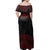 Polynesian Pride Dress - Tonga Tribal Piece Off Shoulder Long Dress - Polynesian Pride