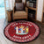 Polynesian Pride Home Set - New Zealand Aotearoa Round Carpet Round Carpet Red - Polynesian Pride