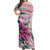 Clematis Humming Bird Matching Dress and Hawaiian Shirt Hawaii RLT14 - Polynesian Pride