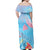 Polynesian Pride Dress - Hawaii Map Sweet Dream Kanaka Polynesian Hibiscus Off Shoulder Long Dress - Polynesian Pride