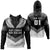 Polynesian Pride Hoodie Custom New Zealand Hoodie Double Silver Fern Hoodie - Polynesian Pride