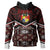 Polynesian Pride Hoodie Tonga Hoodie Tonga Ngatu Kupesi Coat of Arms Hoodie - Polynesian Pride