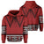 Polynesian Pride Hoodie Tonga Pattern Style Hoodie Unisex Red - Polynesian Pride