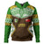 Polynesian Pride Hoodie Tonga Hoodie Tonga Liahona High School Hoodie Zip Hoodie Green - Polynesian Pride