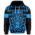 Polynesian Pride Hoodie Chuuk Hoodie Chuukese Mask Hoodie Unisex Blue - Polynesian Pride