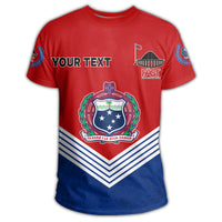 Polynesian Pride Samoan T Shirt Personalized Vote Samoa FAST T Shirt - Polynesian Pride