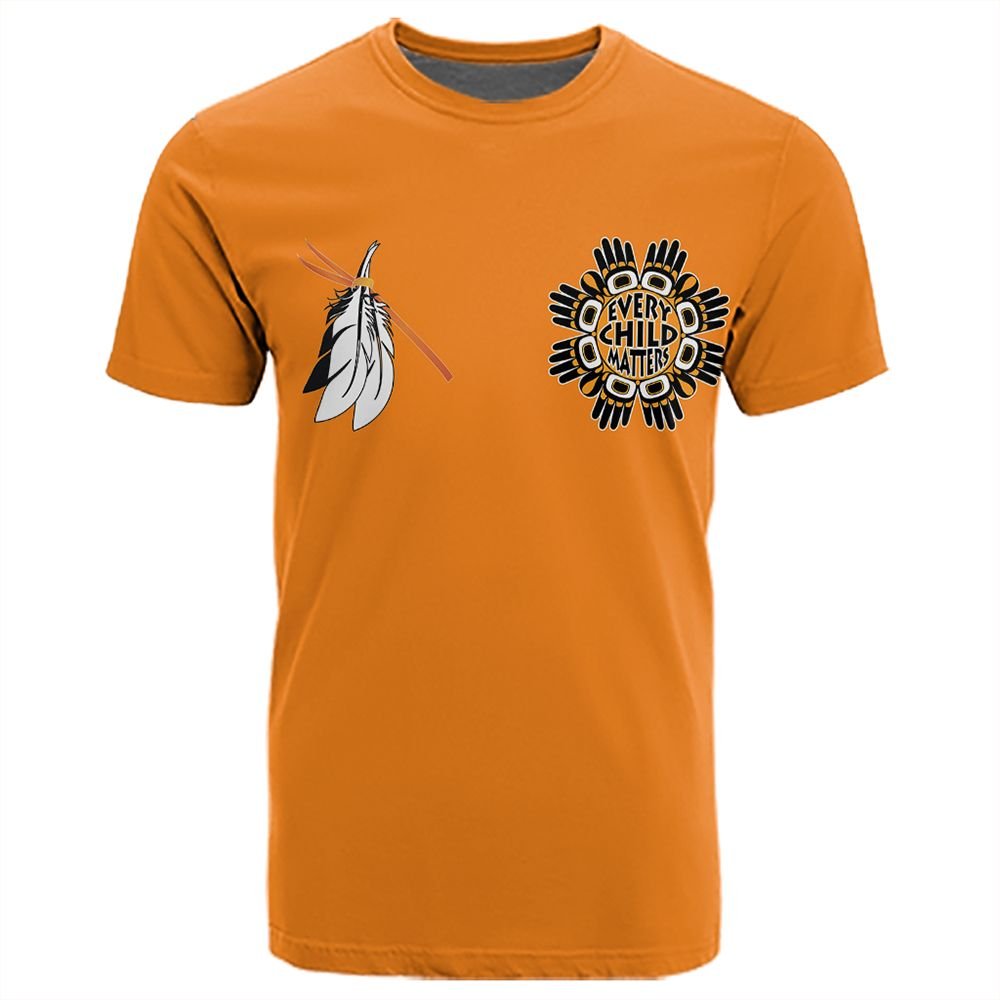 Polynesian Pride Orange Shirt Day T Shirt Every Child Matters Never Make It Home T Shirt Unisex Orange - Polynesian Pride