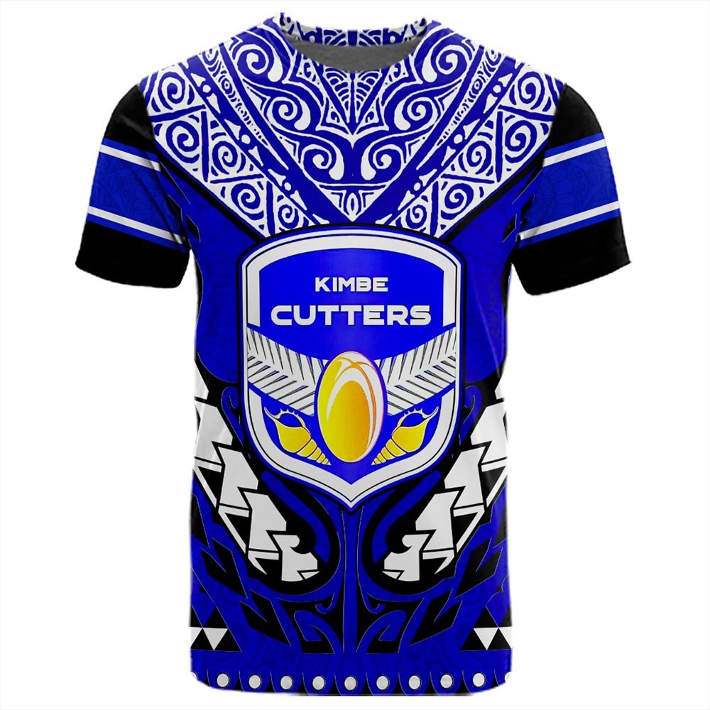 Polynesian Pride T Shirt Kimbe Cutters T Shirt Papuan Unisex Blue - Polynesian Pride
