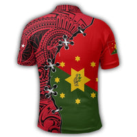 Polynesian Pride Apparel Eastern Highland Polo Shirt PNG Suture Style - Polynesian Pride