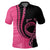 Polynesian Pride Apparel Custom Polo Shirt Pinktober Black Polo Shirt Unisex Pink - Polynesian Pride