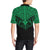 Polynesian Pride Apparel Maori Tattoo Polo Shirt Hei Matau AbaloGreen - Polynesian Pride