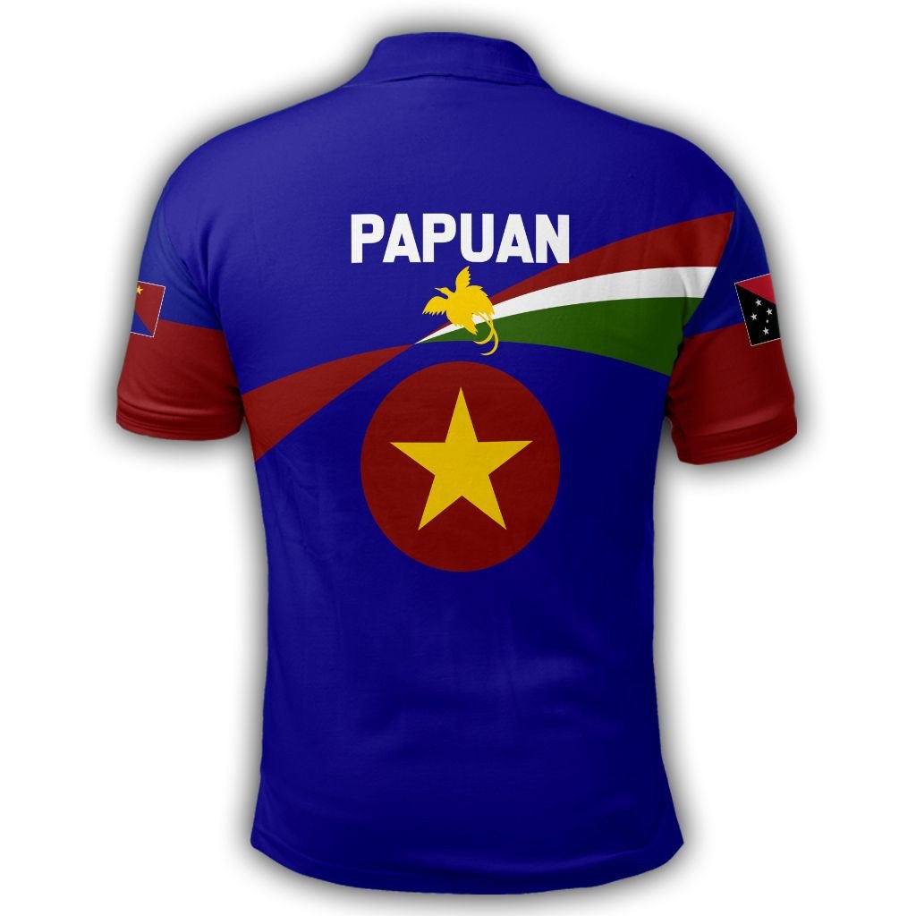 Polynesian Pride Apparel MilBay Polo Shirt PNG Flag Style - Polynesian Pride