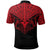 Polynesian Pride Apparel Maori Tattoo Polo Shirt Hei Matau AbaloRed - Polynesian Pride