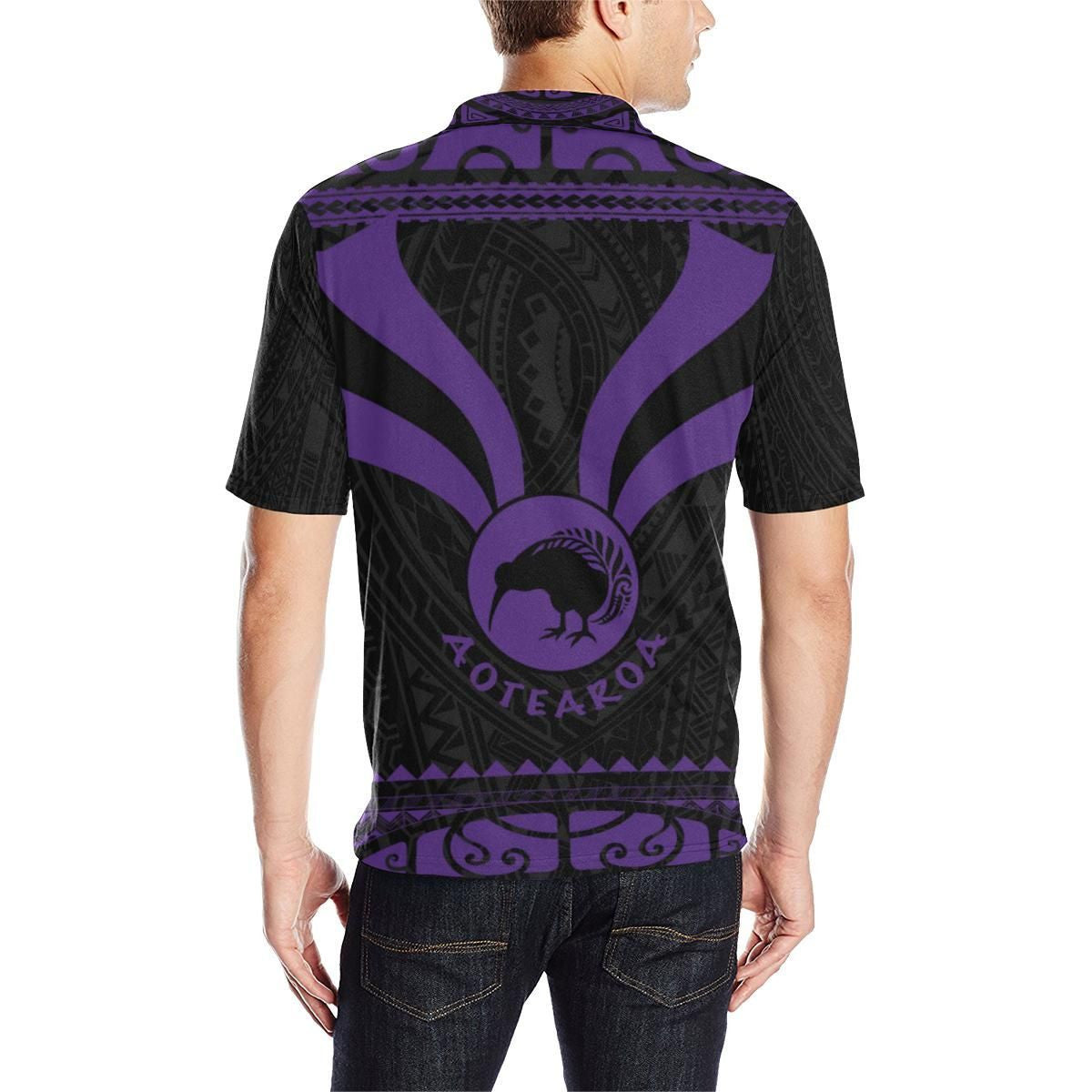 Polynesian Pride Apparel Maori Aotearoa Polo Shirt - Polynesian Pride