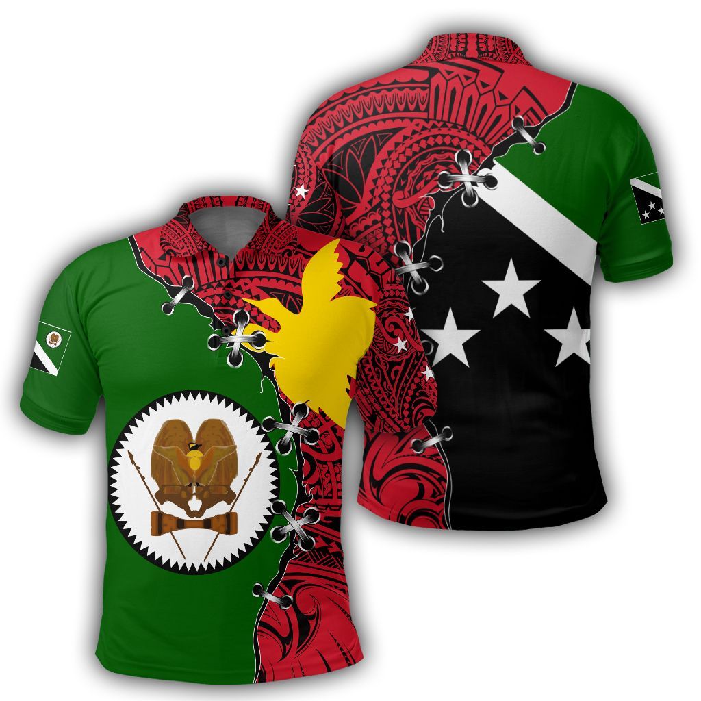 Polynesian Pride Apparel Western Highlands Polo Shirt PNG Suture Style - Polynesian Pride