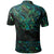 Polynesian Pride Apparel New Zealand Rugby Polo Shirt Paua Shell Maori Haka Silver Fern - Polynesian Pride