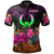 Polynesian Pride Apparel Pohnpei Polo Shirt Summer Hibiscus Unisex Reggae - Polynesian Pride