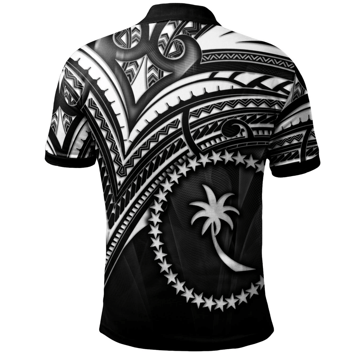 Polynesian Pride Apparel Chuuk State Polo Shirt Cross Style - Polynesian Pride