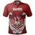 Polynesian Pride Apparel Tahiti Polynesian Coconut Polo Shirt Unisex Red - Polynesian Pride