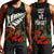 Polynesian Pride Clothing - New Zealand Anzac Lest We Forget Poppy Camo Men Tank Top Black - Polynesian Pride