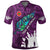 Polynesian Pride Clothing New Zealand ANZAC Walking In The Sun Purple Polo Shirt - Polynesian Pride