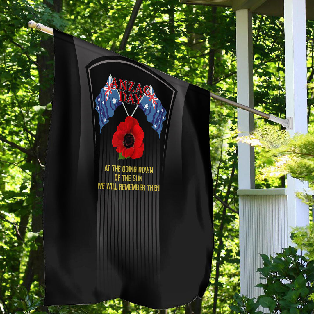 Polynesian Pride Flag - Anzac Remembrance Day Lest We Forget Flag - Polynesian Pride