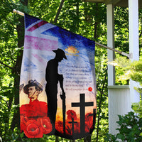 Polynesian Pride Flag - Anzac Day Australia Soldier We Will Rememer Them Flag - Polynesian Pride