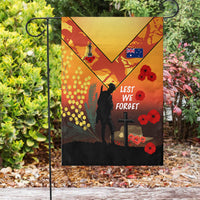 Polynesian Pride Flag - Australia Anzac Lest We Forget 2022 - Orange Flag - Polynesian Pride