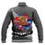 Polynesian Pride Clothing - New Zealand Anzac Red Poopy Baseball Jacket - Polynesian Pride