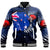 Polynesian Pride Clothing - New Zealand Anzac Day Poppy Baseball Jacket - Polynesian Pride