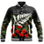 Polynesian Pride Clothing - New Zealand Anzac Lest We Forget Poppy Camo Baseball Jacket - Polynesian Pride