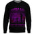 Polynesian Pride Clothing - Anzac Day Remember Australia & New Zealand Purple.Sweatshirt - Polynesian Pride