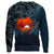 Polynesian Pride Clothing - New Zealand Paua Silver Fern Poppy .Sweatshirt - Polynesian Pride