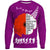 Polynesian Pride Clothing - (Custom) New Zealand Anzac Red Poopy Purple.Sweatshirt - Polynesian Pride