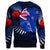 Polynesian Pride Clothing - New Zealand Anzac Day Poppy.Sweatshirt - Polynesian Pride