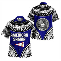 Polynesian Pride Hawaiian Shirt - American Samoa Tattoo Chief Hawaiian Shirt LT10 - Polynesian Pride