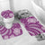 Polynesian Home Set - Pink Hues Polynesian Floral Bathroom Set LT10 - Polynesian Pride