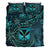 Polynesian Pride Home Set - Hawaii Kanaka Maoli Turquoise Tiare Honu Bedding Set LT10 - Polynesian Pride