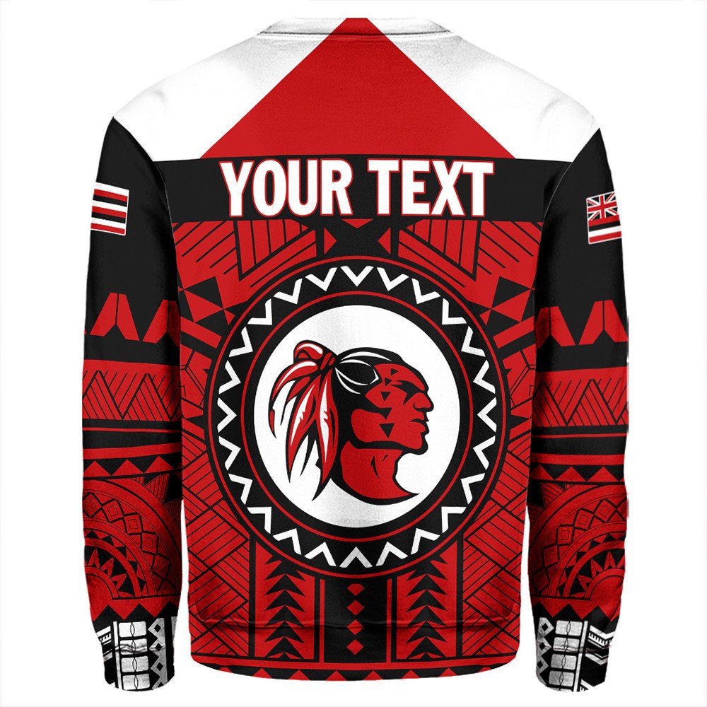 Polynesian Pride Sweatshirt - Personalized Hawaiian High Kahuku Sweatshirt LT10 - Polynesian Pride