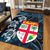 Polynesian Pride Home Set - Fiji Coat of Arms Turtle Palm Tree Area Rug LT10 - Polynesian Pride