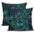 Polynesian Pride Home Set - Hawaii Kanaka Maoli Turquoise Tiare Honu Pillow Covers LT10 - Polynesian Pride